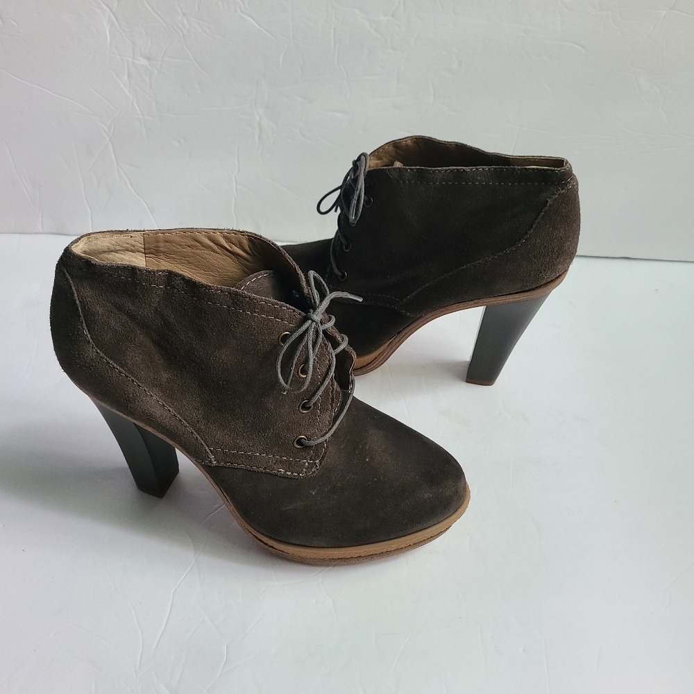 MADISON HARDING  suede leather ankle boots